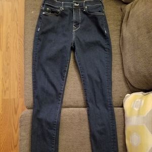 True Religion High Rise Super Skinny Jeans